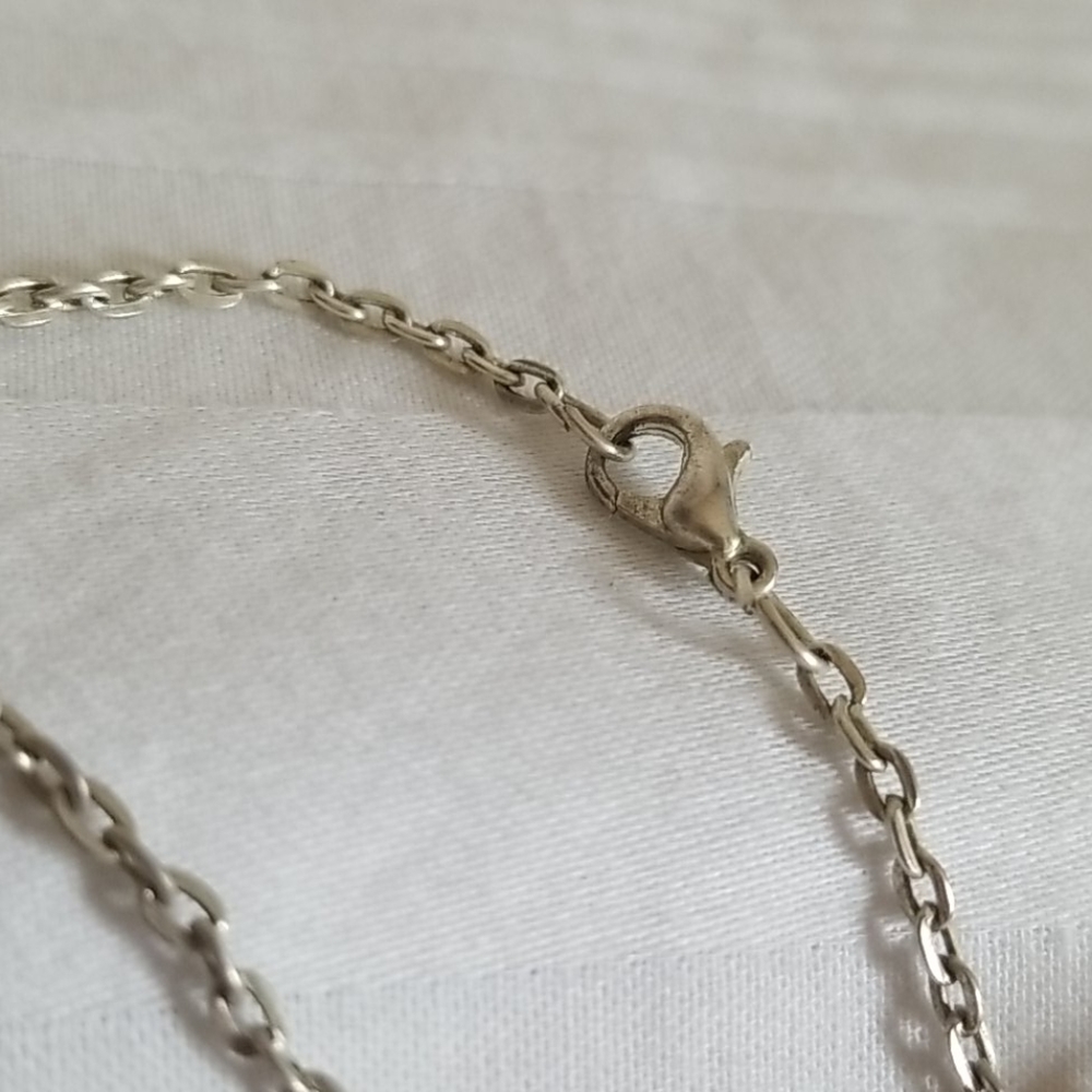 Vintage Silver Dream Catcher Stone Necklace - Picture 3 of 5